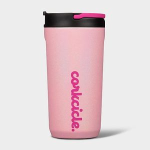Corkcicle Kids Cup in Pink/Cotton Candy Size 12OZ Straw - 8206695