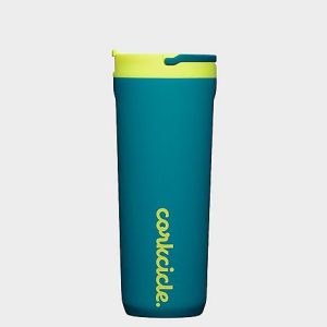 Corkcicle Kids Cup in Blue/Electric Tide Size 17OZ Straw - 8206709