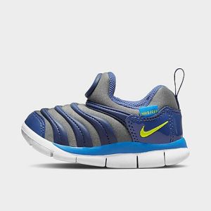 Nike Kids&apos; Toddler Dynamo Free Casual Shoes in Grey/Flat Pewter Size 7.0 - 3218705