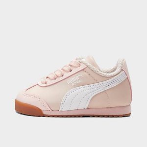 Puma Kids&apos; Toddler Roma Basic Summer Casual Shoes in White/Pearl Size 10.0 - 3204254