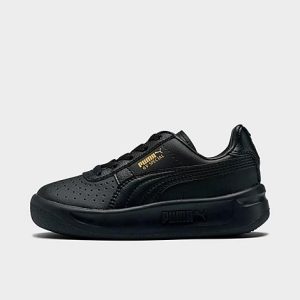 Puma Boys&apos; Little Kids&apos; The GV Special Casual Shoes in Black/ Black Size 11.5 Leather - 3509140