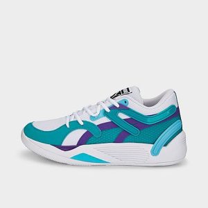 Puma Men&apos;s TRC Blaze Court Basketball Shoes in White/ White Size 13.0 - 3508102