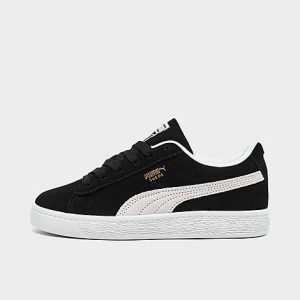 Puma Little Kids&apos; Suede Classic XXI Casual Shoes in Black/ Black Size 13.0 - 3203625