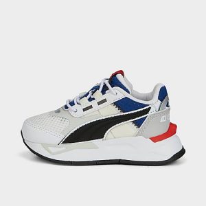 Puma Infant Mirage Sport Tech Stretch Lace Casual Shoes in White/Off White Size 10.0 Lace/Suede - 3509255