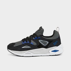 Puma Men&apos;s TRC Blaze Casual Shoes in Black/Grey/ Black Size 13.0 Suede - 3508167