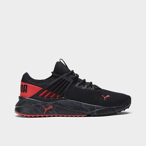Puma Men&apos;s Pacer Future Marble Running Shoes in Black/Black Size 11.5 - 3206808