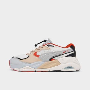 Puma Women&apos;s TRC Mira Retro Grade Casual Shoes in White/Vaporous Gray Size 11.0 Leather/Suede - 3185483
