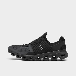 On Men&apos;s Cloudswift Running Shoes in Black/Black Size 8.5 - 3206103