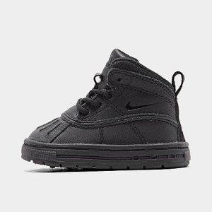 Nike Kids&apos; Toddler Woodside 2 High ACG Boots in Black/Black Size 9.0 Leather - 2493244