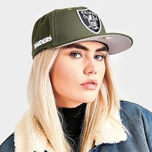 New Era Las Vegas Raiders NFL Olive 59FIFTY Fitted Hat in Green/New Olive Size 7 5/8 - 8206252
