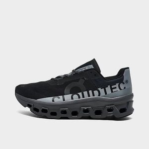 On Men&apos;s Cloudmster Lumos Road Running Shoes in Black/Black Size 12.0 - 3206078