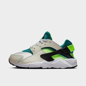Nike Little Kids&apos; Huarache Run Casual Shoes in Grey/Phantom Size 13.0 - 3550809