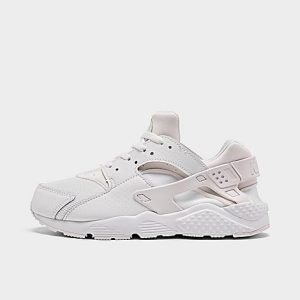 Nike Little Kids&apos; Huarache Run Casual Shoes in White/White Size 13.0 - 2137927