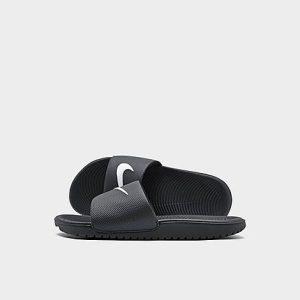 Nike Little Kids&apos; Kawa Slide Sandals in Black/Black Size 12.0 - 2516826