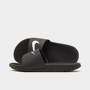 Nike Big Kids&apos; Kawa Slide Sandals in Black/Black Size 6.0 - 2133834