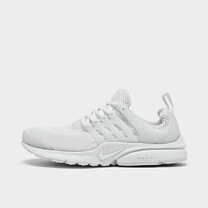 Nike Boys&apos; Big Kids&apos; Presto Casual Shoes in White/White Size 7.0 - 2254619