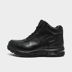 Nike Air Max Goadome Boots in Black/Black Size 11.0 Leather - 1495611