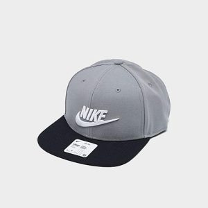 Nike Unisex Pro Futura Snapback Hat in Grey/Particle Grey 100% Polyester - 8205169