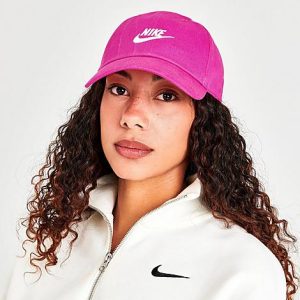 Nike Sportswear Heritage86 Futura Washed Adjustable Back Hat in Pink/Active Pink 100% Cotton/Twill - 8205892