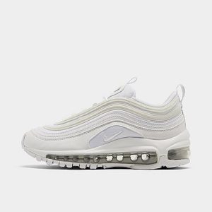 Nike Big Kids&apos; Air Max 97 Casual Shoes in White/White Size 7.0 - 2449828