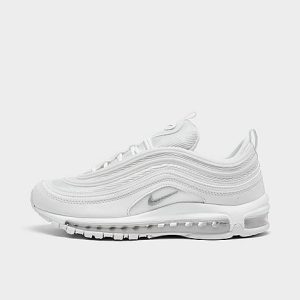 Nike Men&apos;s Air Max 97 Casual Shoes in White/White Size 12.5 - 5159643