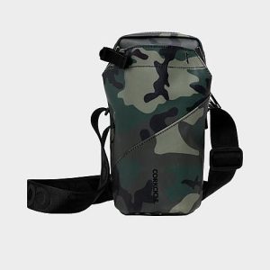 Corkcicle Sling Crossbody Water Bottle Bag in Green/Camo/Woodland Camo Size 1SZ Twill - 8206648