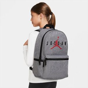 Jordan Jumpman by Backpack (Large) in Grey/Carbon Heather 100% Polyester - 8204321