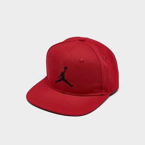 Jordan Kids&apos; Jumpman Snapback Hat in Red/Red Size 8-20 Twill - 8205050