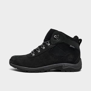 Timberland Women&apos;s Mt. Maddsen Waterproof Hiking Boots in Black/Black Full Grain Size 11.0 Leather - 3122833