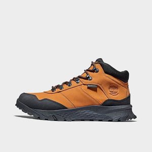 Timberland Men&apos;s Lincoln Peak Waterproof Hiking Boots in Brown/Wheat Leather Size 13.0 Leather/Plastic - 3214196