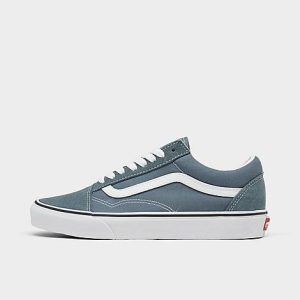 Vans Old Skool Casual Shoes in Blue/Stormy Weather Size 12.0 Canvas/Suede - 3500641