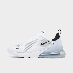Nike Men&apos;s Air Max 270 Casual Shoes in White/White Size 6.5 - 3049114