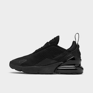 Nike Little Kids&apos; Air Max 270 Casual Shoes in Black/Black Size 13.5 - 5666672