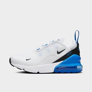 Nike Little Kids&apos; Air Max 270 Casual Shoes in White/White Size 11.0 - 3217923