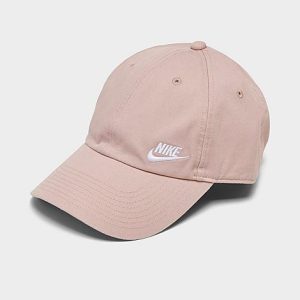 Nike Sportswear Heritage86 Adjustable Back Hat in Pink/Pink Oxford Cotton/Twill - 8203674