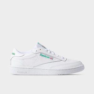 Reebok Men&apos;s Club C 85 Casual Shoes in White/White Size 3.5 Leather - 3160606