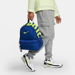 Nike Kids&apos; Brasilia JDI Mini Backpack in Blue/Game Royal Polyester - 8204648