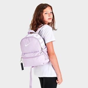 Nike Kids&apos; Brasilia JDI Mini Backpack in Pink/Doll Polyester - 8205224