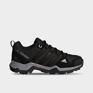 Adidas Big Kids&apos; Terrex AX2R Hiking Shoes in Black/Black Size 6.5 - 3090728