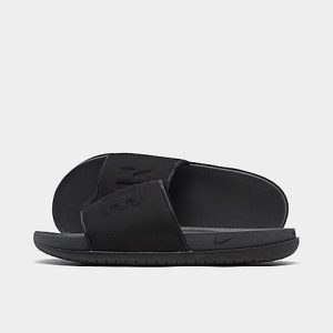 Nike Men&apos;s Offcourt Slide Sandals in Black/Anthracite Size 13.0 Jersey - 2499080
