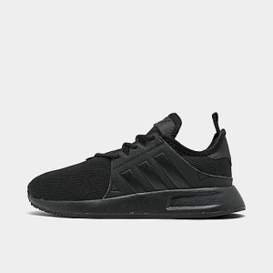 Adidas Big Kids&apos; Originals X PLR Casual Shoes in Black/Core Black Size 7.0 - 2310473