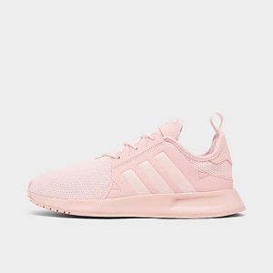 Adidas Big Kids&apos; Originals X PLR Casual Shoes in Pink/Icey Pink Size 7.0 - 2309683