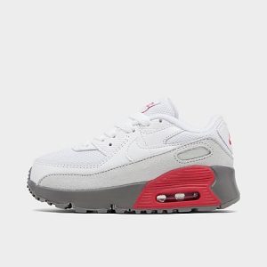 Nike Kids&apos; Toddler Air Max 90 Casual Shoes in White/White Size 5.0 Leather - 3173906
