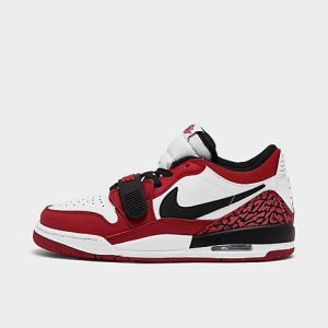 Jordan Boys&apos; Big Kids&apos; Jordan Legacy 312 Low Off-Court Shoes in Red/White/White Size 6.0 Leather - 3149091