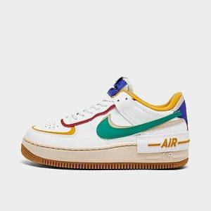 Nike Women&apos;s Air Force 1 Shadow Casual Shoes Size 11.5 Leather - 3523396
