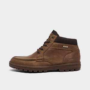 Rockport Men&apos;s Weather Ready Moc Boots in Brown/Wheat Size 13.0 Leather - 3224668