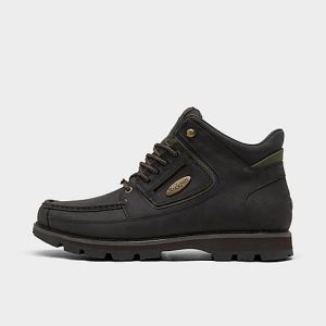 Rockport Men&apos;s Umbwe II Mweka Waterproof Boots in Black/Brown Size 12.0 Leather - 3224678