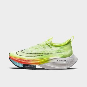 Nike Men&apos;s Air Zoom Alphafly NEXT% FlyKnit Running Shoes in Yellow/Barely Volt Size 6.0 Knit/Fiber - 3186938