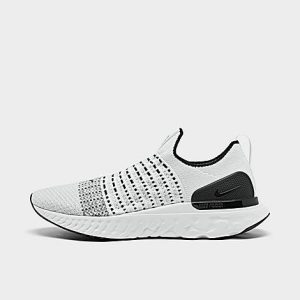Nike Men&apos;s React Phantom Run Flyknit 2 Running Shoes in White/True White Size 12.5 - 5167212