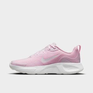 Nike Girls&apos; Big Kids&apos; WearAllDay Training Shoes in Pink/Pink Size 7.0 - 3213157